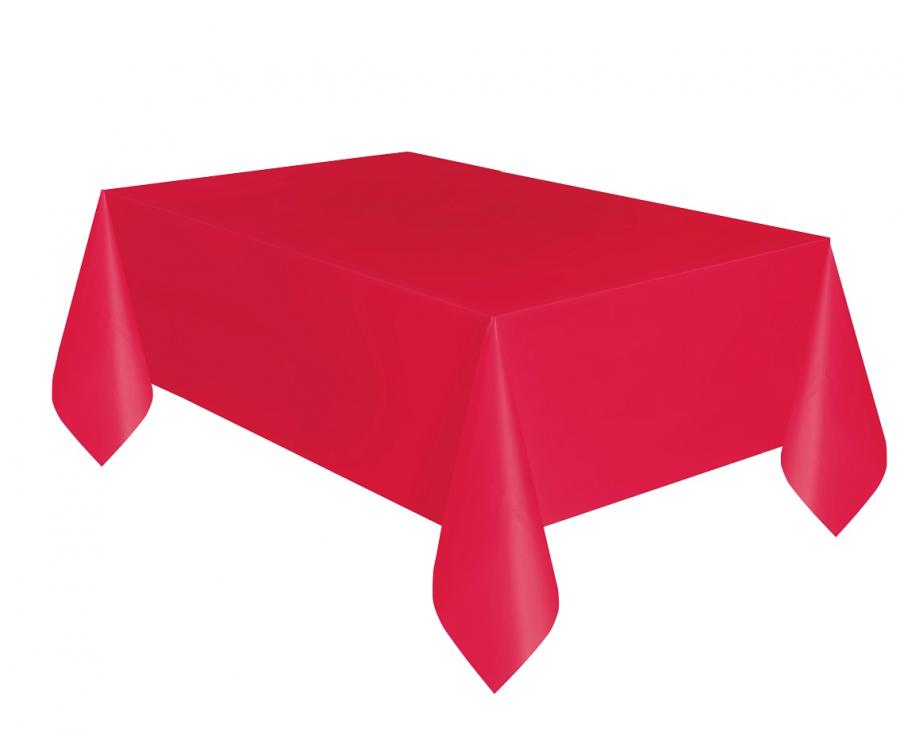 Produktbillede af Borddug i Rød Størrelse 137x274 Cm på tilbud i brug