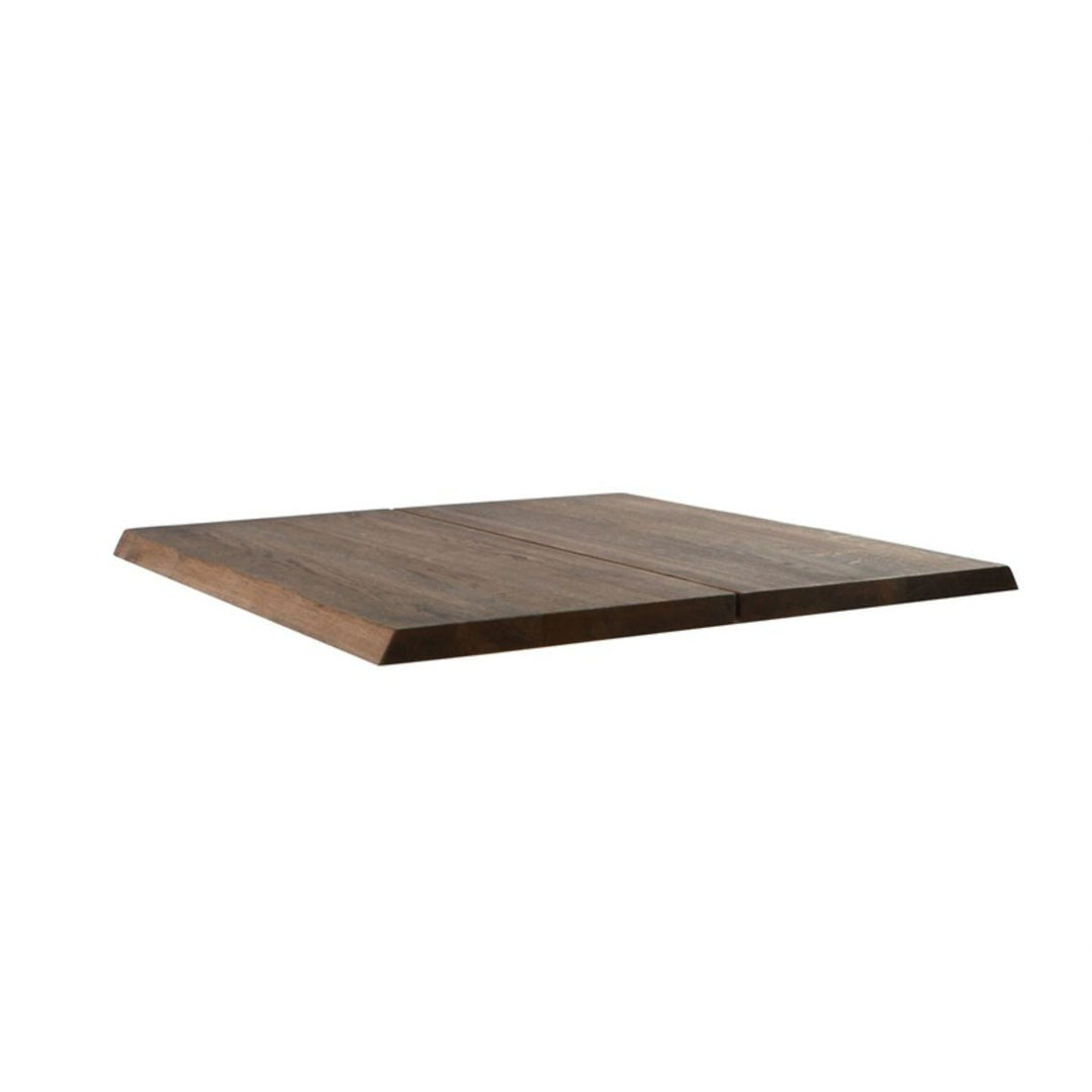 Produktbillede af Bordplade Curve 72x72cm Smoked på tilbud