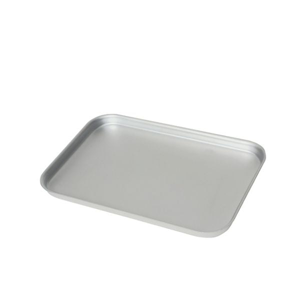 Produktbillede af Aluminiumsbageplade 32 x 22 x 2 Cm Genware på tilbud i brug