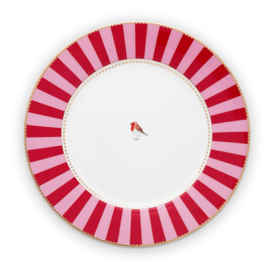 Se tilbud på Pip Studio Plate Love Birds Stripes Red-Pink 26.5cm! Billigt udsalg, hurtig levering (1-2 hverdage) og billig fragt. Varenummer: CADEC-51.001.022. Spar op til 61%.