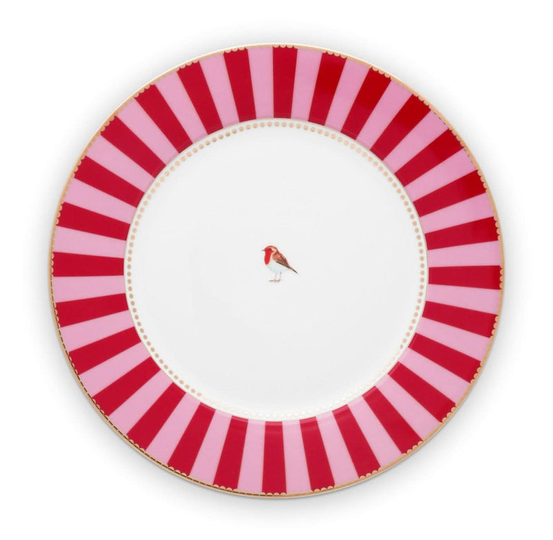 Se tilbud på Pip Studio Plate Love Birds Stripes Red-Pink 26.5cm! Billigt udsalg, hurtig levering (1-2 hverdage) og billig fragt. Varenummer: CADEC-51.001.022. Spar op til 61%.