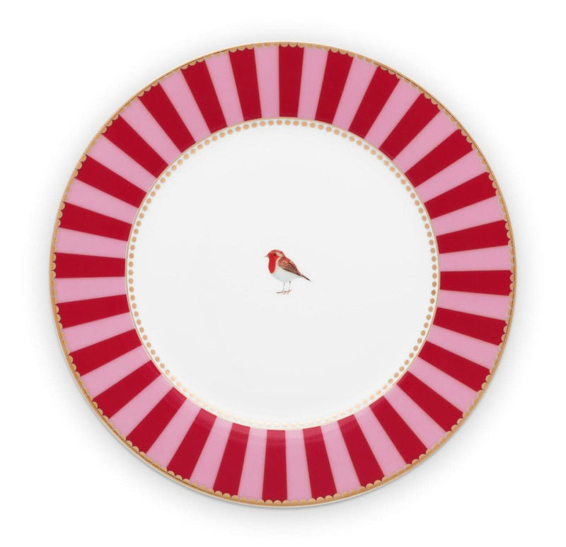 Se tilbud på Pip Studio Plate Love Birds Stripes Red-Pink 21cm! Billigt udsalg - Spar op til 65%. Hurtig levering (1-2 hverdage) & billig fragt. Køb nu!