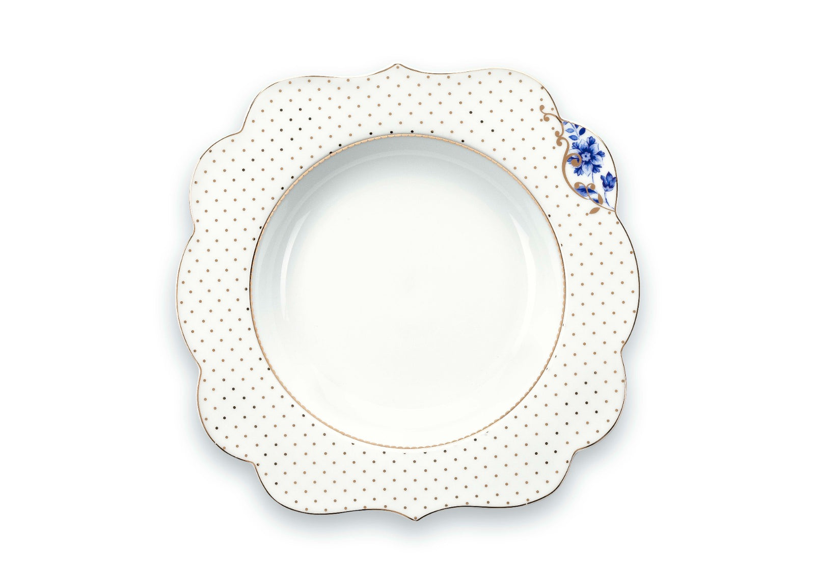 Produktbillede af Deep Plate Royal White 23.5cm på tilbud i høj kvalitet