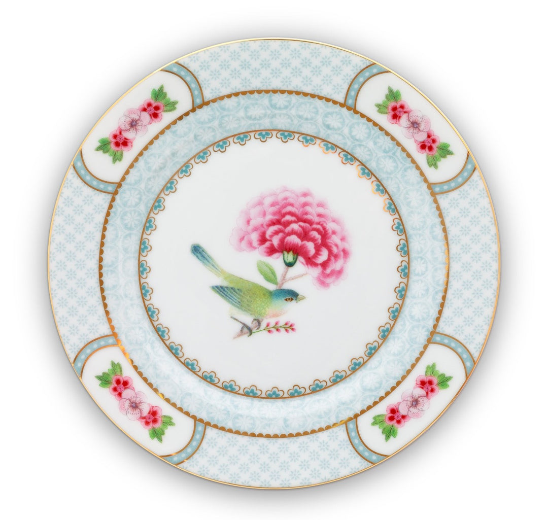 Produktbillede af Plate Blushing Birds White 17cm på tilbud i høj kvalitet