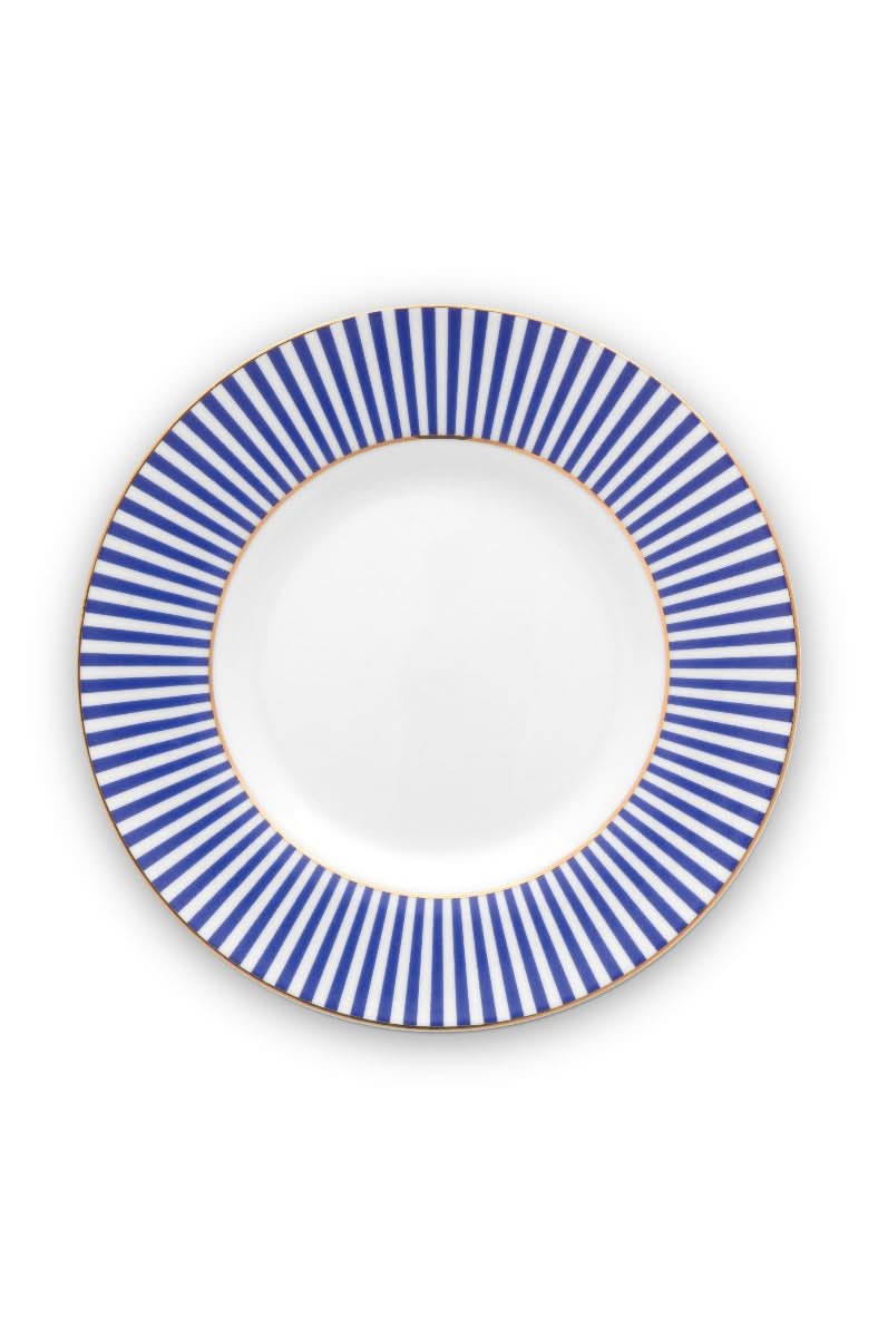 Se tilbud på Pip Studio Plate Royal Stripes Blue 17cm! Billigt udsalg - Spar op til 67%. Hurtig levering (1-2 hverdage) & billig fragt. Varenummer: CADEC-51.001.244.