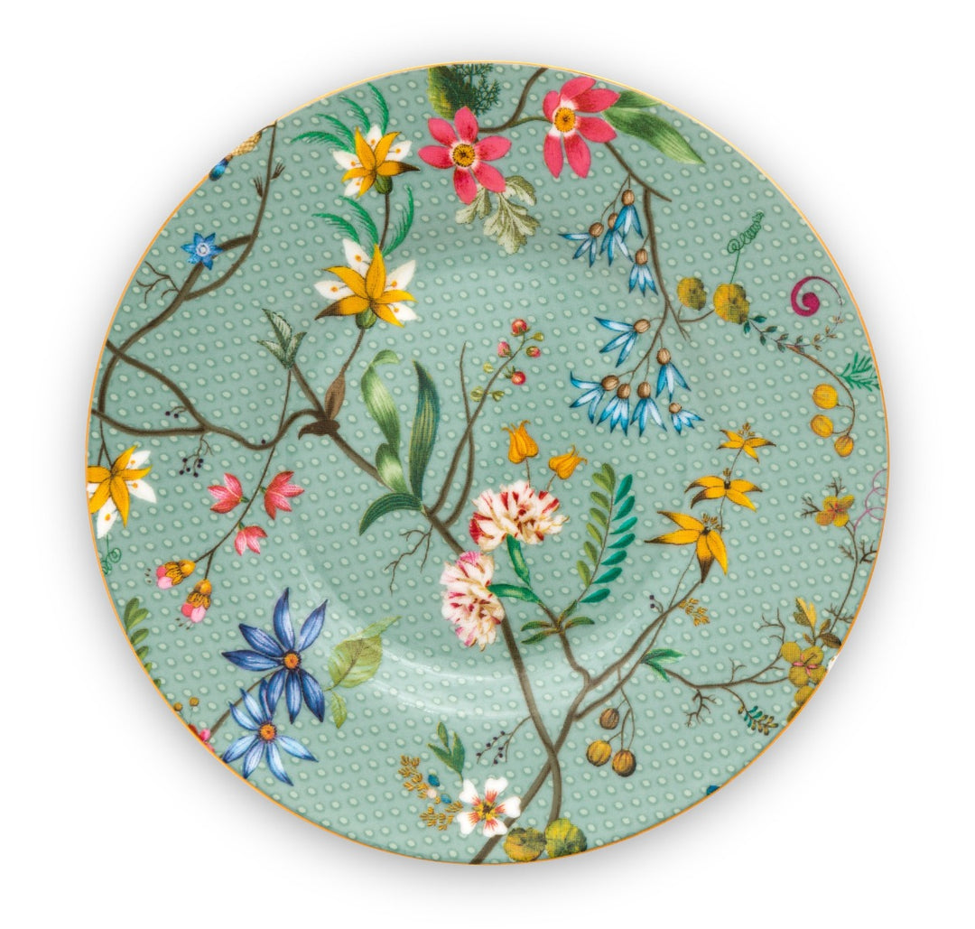 Produktbillede af Petit Four Jolie Flowers Blue 12cm på tilbud i høj kvalitet