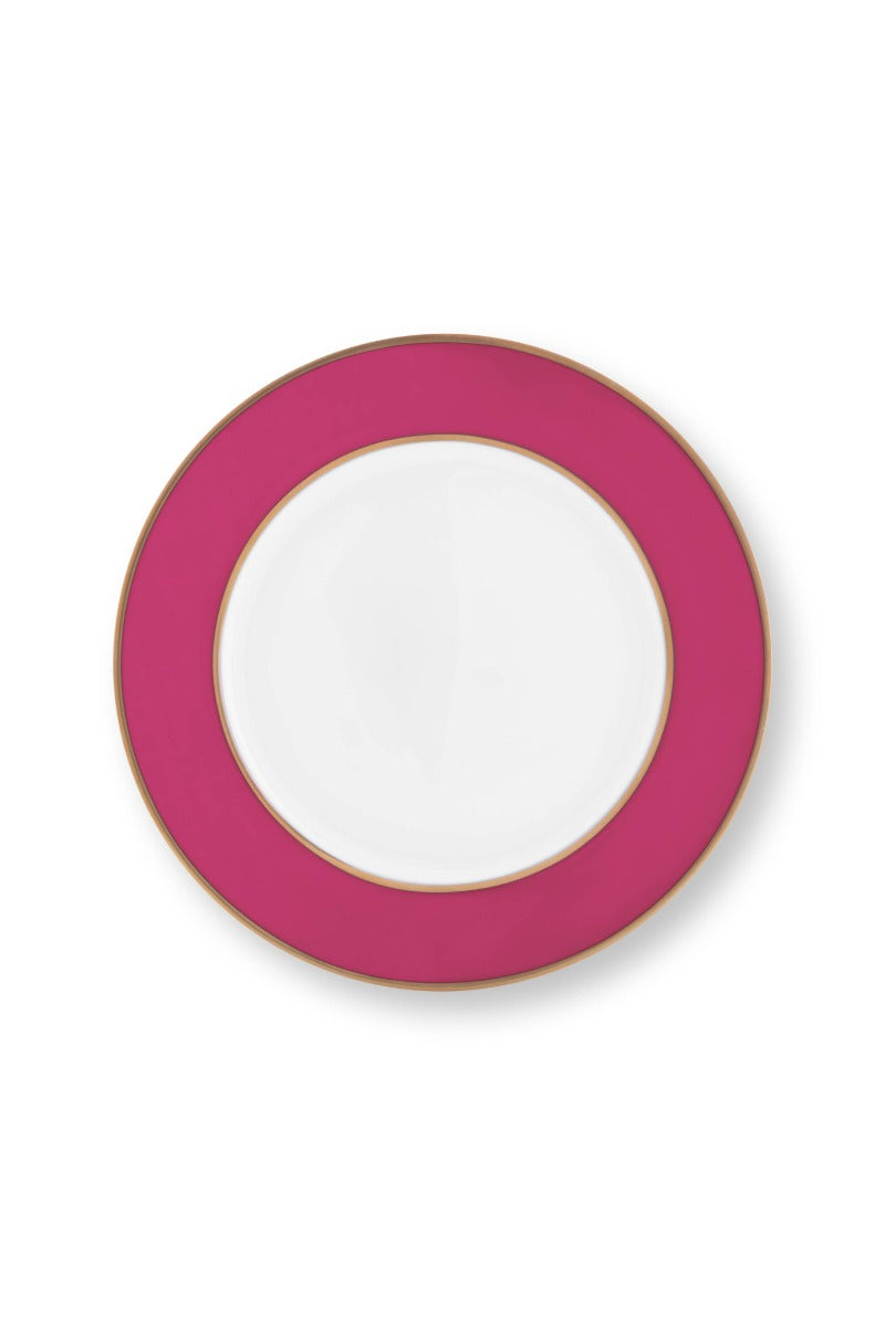 Produktbillede af Plate Pip Chique Gold-Pink 17cm på tilbud i høj kvalitet