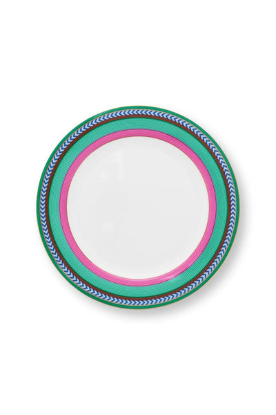 Se tilbud på Plate Chique Stripes Pink-Green 23cm! Billigt udsalg på Pip Studio. Hurtig levering, 1-2 hverdage. Varenummer: CADEC-51.001.387. Spar op til 52%.