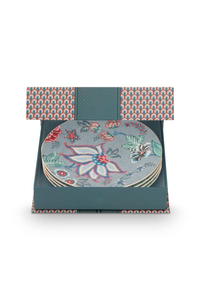 Se billigt tilbud på Pip Studio Flower Festival Light Blue tallerkener (4 stk) - 17cm. Spar op til 55% på udsalg. Hurtig levering (1-2 hverdage) og billig fragt. Varenummer: CADEC-51.001.390.