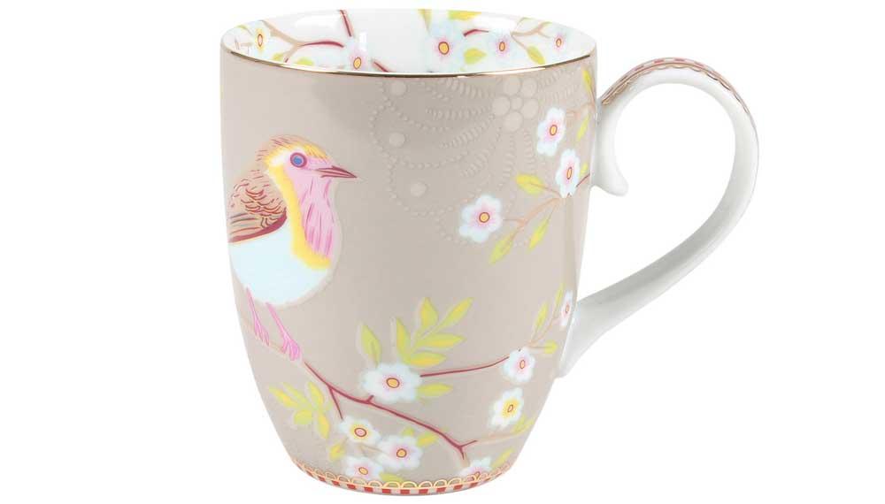 Produktbillede af Mug Large Early Bird Khaki 350ml på tilbud i høj kvalitet