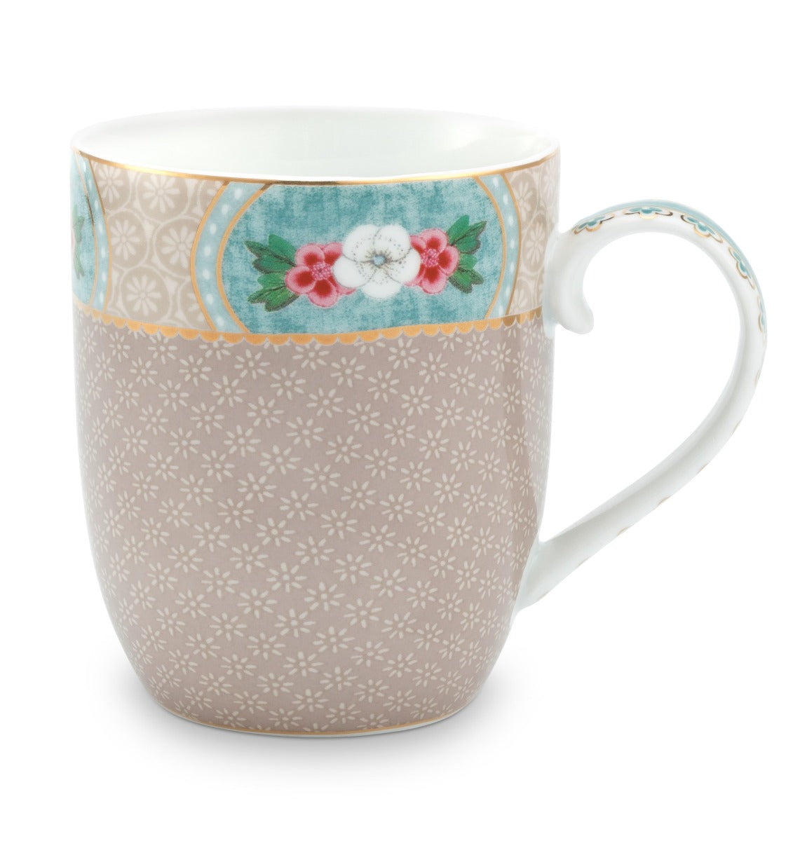 Produktbillede af Mug Small Blushing Birds Khaki 145ml på tilbud i høj kvalitet
