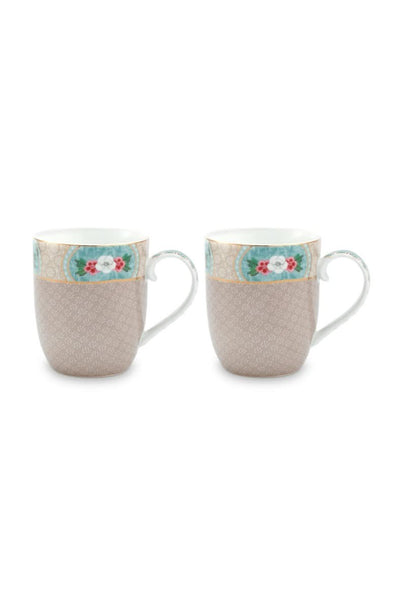 Se billigt tilbud på Pip Studio Set/2 Mugs Small Blushing Birds Khaki 145ml! Spar op til 64% på udsalg. Hurtig levering, billig fragt. Varenummer: CADEC-51.002.203.