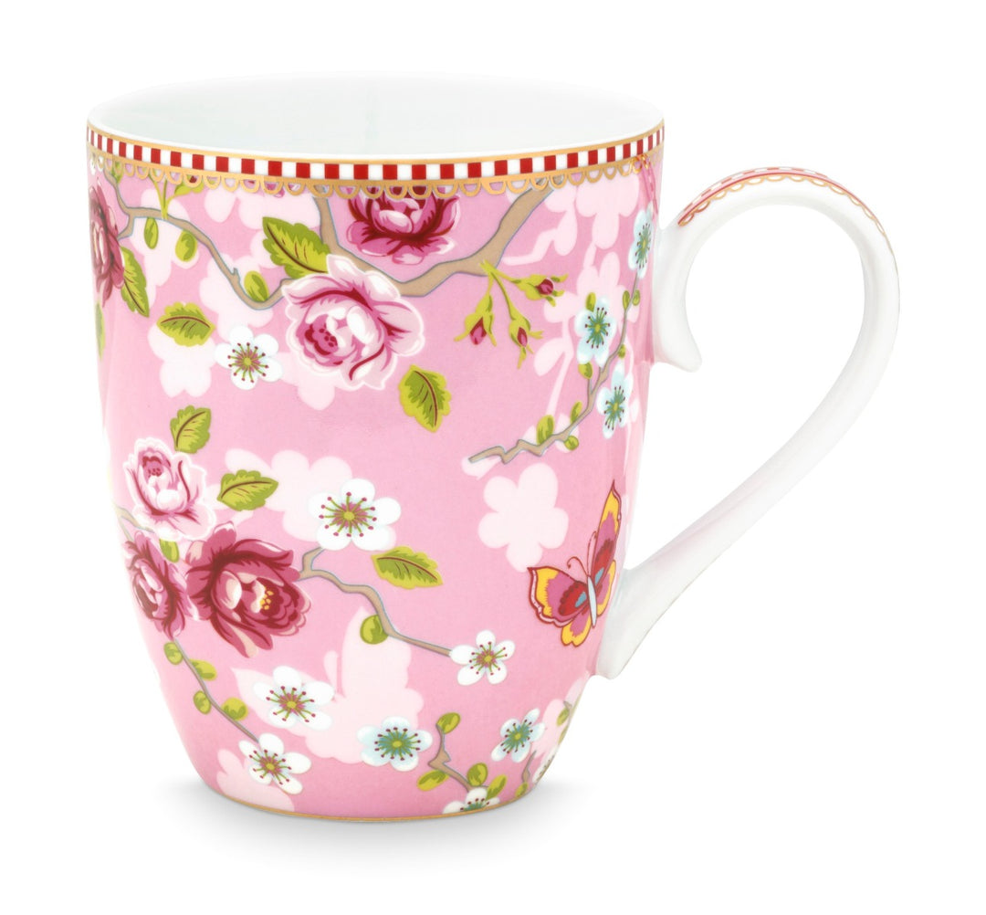 Produktbillede af Mug Large Chinese Rose Pink 350ml på tilbud i høj kvalitet
