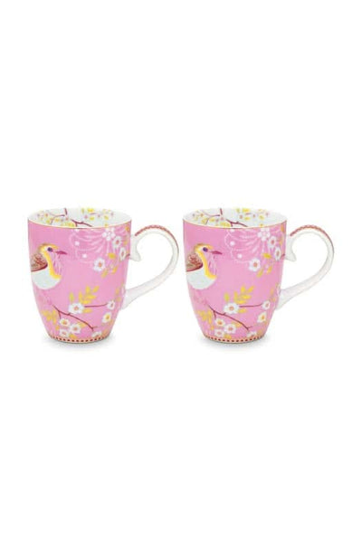 Se tilbud på Pip Studio! Billigt udsalg på Set/2 Mugs Large Early Bird Pink 350ml. Hurtig levering, billig fragt. Varenummer: CADEC-51.002.223. Spar op til 55%.