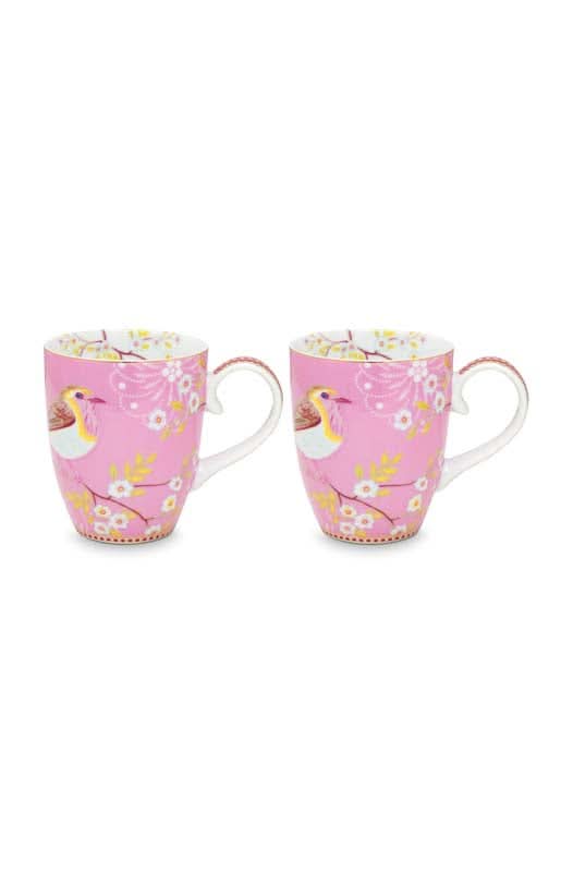 Se tilbud på Pip Studio! Billigt udsalg på Set/2 Mugs Large Early Bird Pink 350ml. Hurtig levering, billig fragt. Varenummer: CADEC-51.002.223. Spar op til 55%.