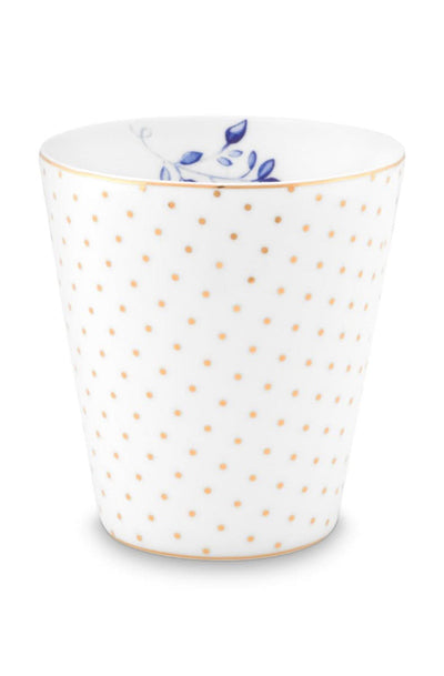 Se tilbud på Mug Small without Ear Royal Dots White 230ml! Billigt udsalg på Pip Studio. Køb online nu! Hurtig levering (1-2 hverdage) & billig fragt. Varenummer: CADEC-51.002.240. Spar op til 64%.