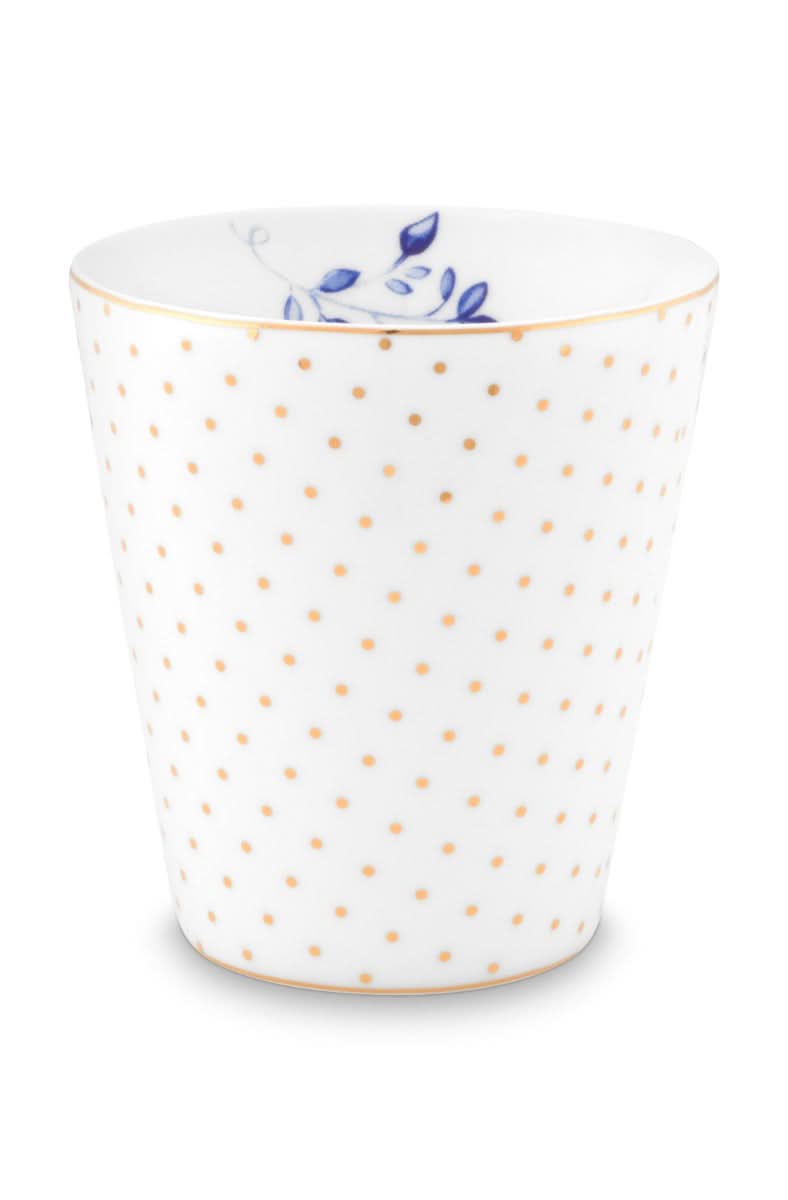 Se tilbud på Mug Small without Ear Royal Dots White 230ml! Billigt udsalg på Pip Studio. Køb online nu! Hurtig levering (1-2 hverdage) & billig fragt. Varenummer: CADEC-51.002.240. Spar op til 64%.