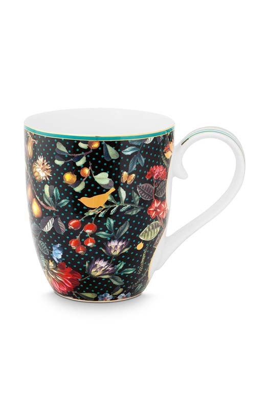 Produktbillede af Mug XL Winter Wonderland Overall Dark Blue 450ml på tilbud i høj kvalitet