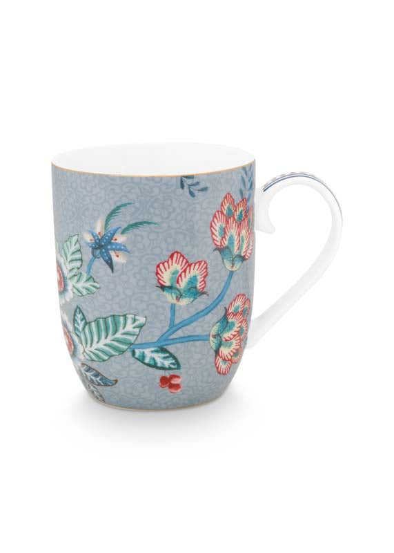Produktbillede af Mug Small Flower Festival Light Blue145ml på tilbud i høj kvalitet