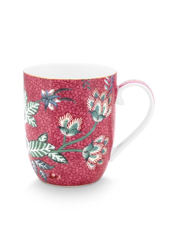 Produktbillede af Mug Small Flower Festival Dark Pink 145ml på tilbud i høj kvalitet