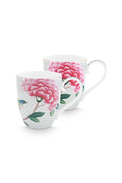 Se billigt tilbud på Pip Studio Set/2 Mugs XL Blushing Birds White 450ml! Udsalg på Bolig > Køkken > Porcelæn. Spar op til 59%. Hurtig levering: 1-2 hverdage.