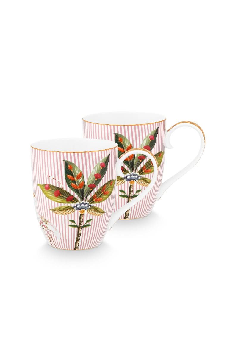 Se tilbud på Pip Studio! Billigt udsalg på Set/2 Mugs XL La Majorelle Pink 450ml. Hurtig levering, 1-2 hverdage. Spar op til 51%.