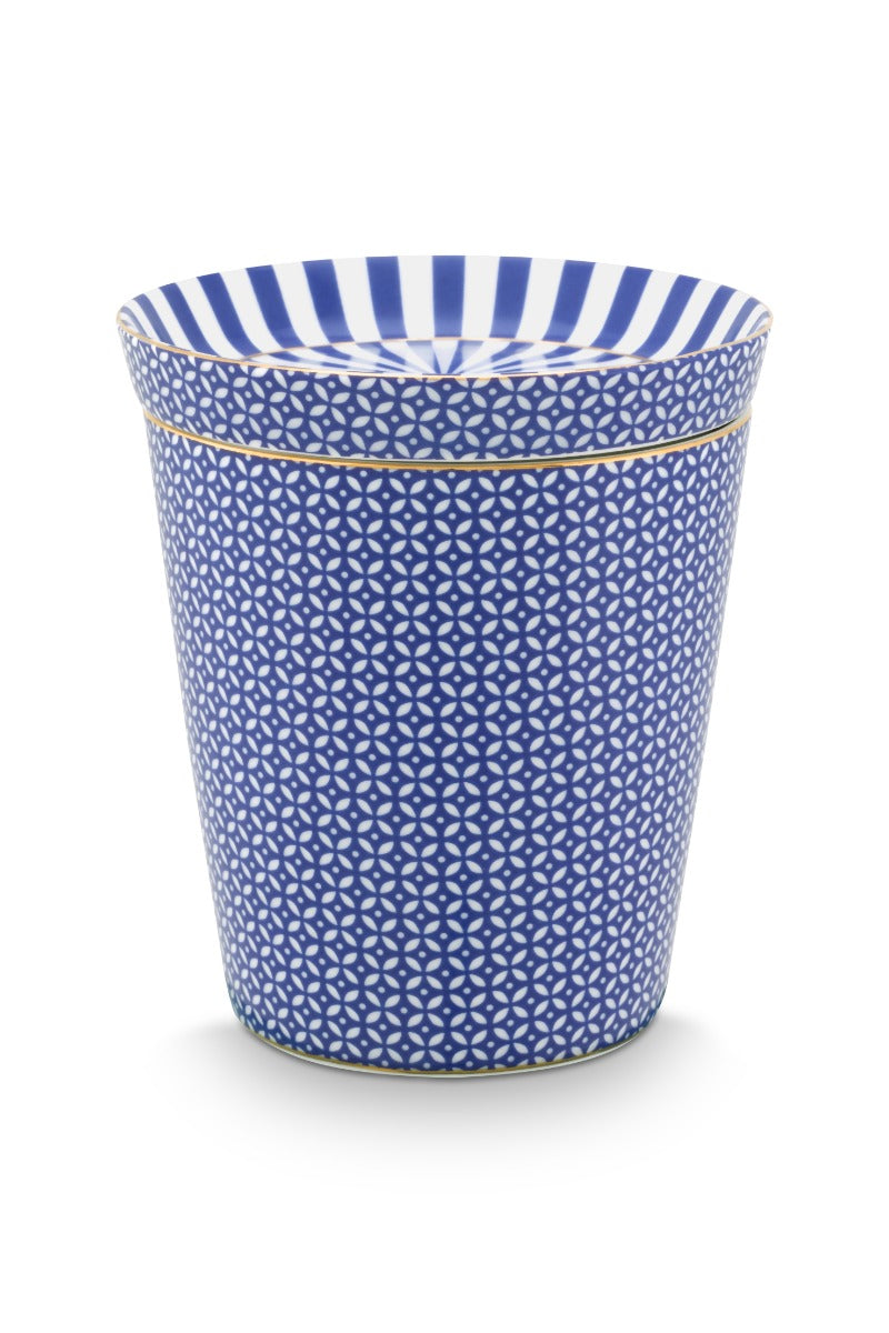 Produktbillede af Set/2 Mug Small without Ear Royal Tiles & Tea Tip Blue på tilbud i høj kvalitet