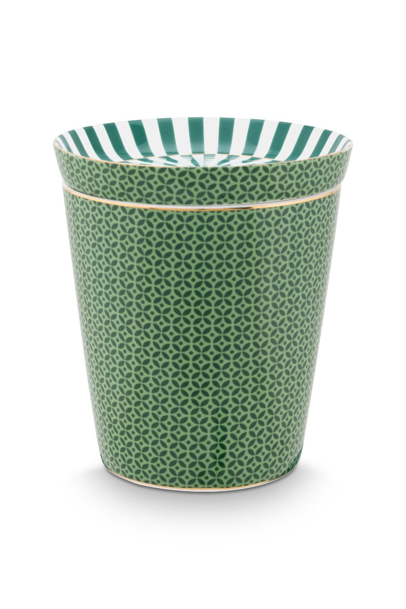 Produktbillede af Set/2 Mug Small without Ear Royal Tiles & Tea Tip Green på tilbud i høj kvalitet
