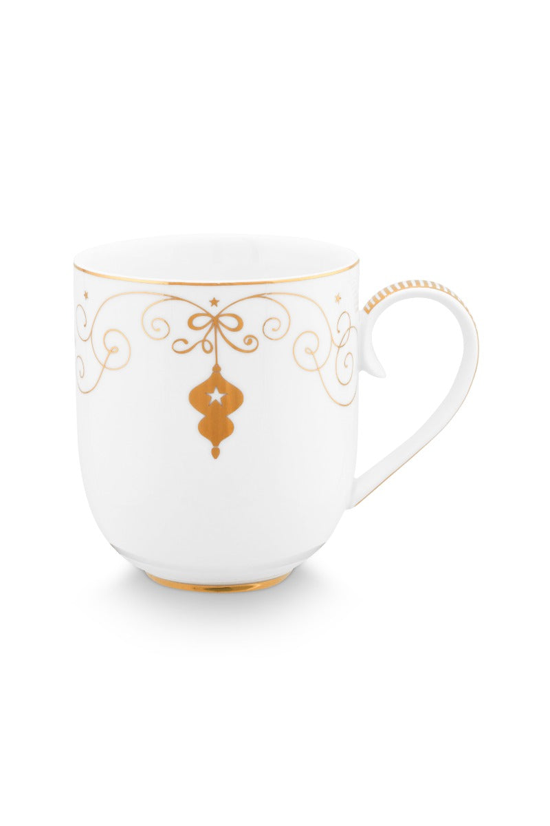 Produktbillede af Mug Large Royal Winter White 325ml på tilbud i høj kvalitet