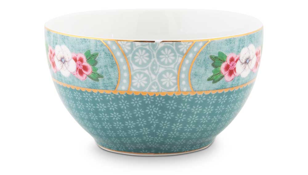 Produktbillede af Pip studio Porcelæn Blushing Birds Lille Skål blue Ø 9,5 cm på tilbud i høj kvalitet