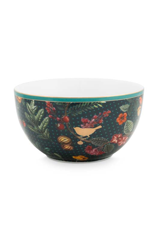 Produktbillede af Bowl Winter Wonderland Overall Dark Blue 12cm på tilbud i høj kvalitet