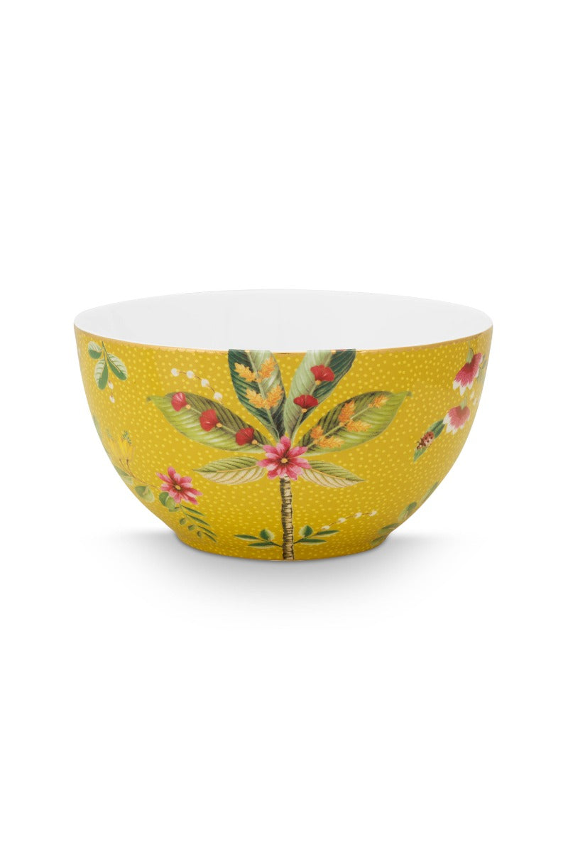 Produktbillede af Bowl La Majorelle Yellow 15cm på tilbud i høj kvalitet