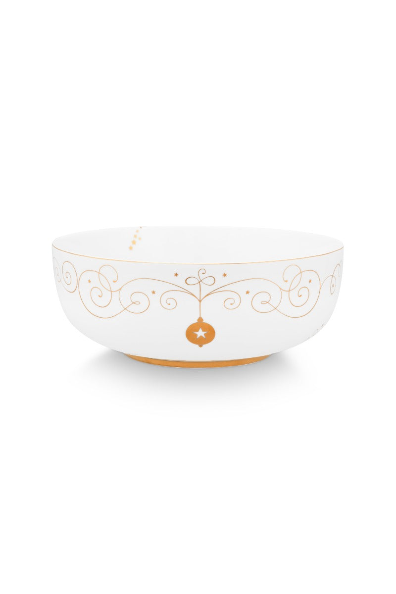Produktbillede af Bowl Royal Winter White 23cm på tilbud i høj kvalitet