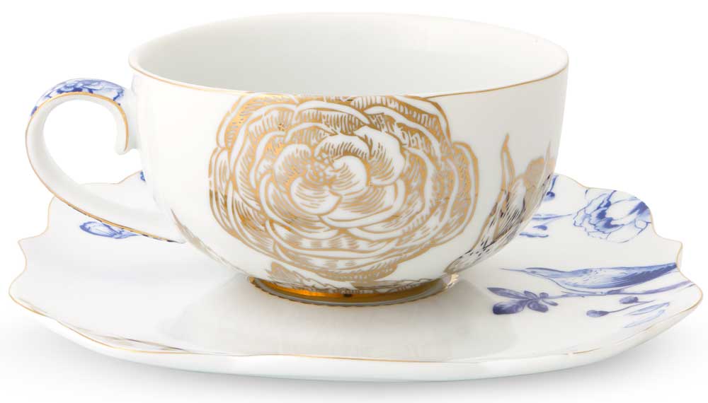 Produktbillede af Cup and Saucer Royal White 225ml på tilbud i høj kvalitet