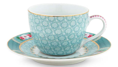 Se billigt tilbud på Espresso Cup & Saucer Blushing Birds Blue 120ml fra Pip Studio. Udsalg med hurtig levering (1-2 hverdage) og billig fragt. Varenummer: CADEC-51.004.081. Spar op til 62%.