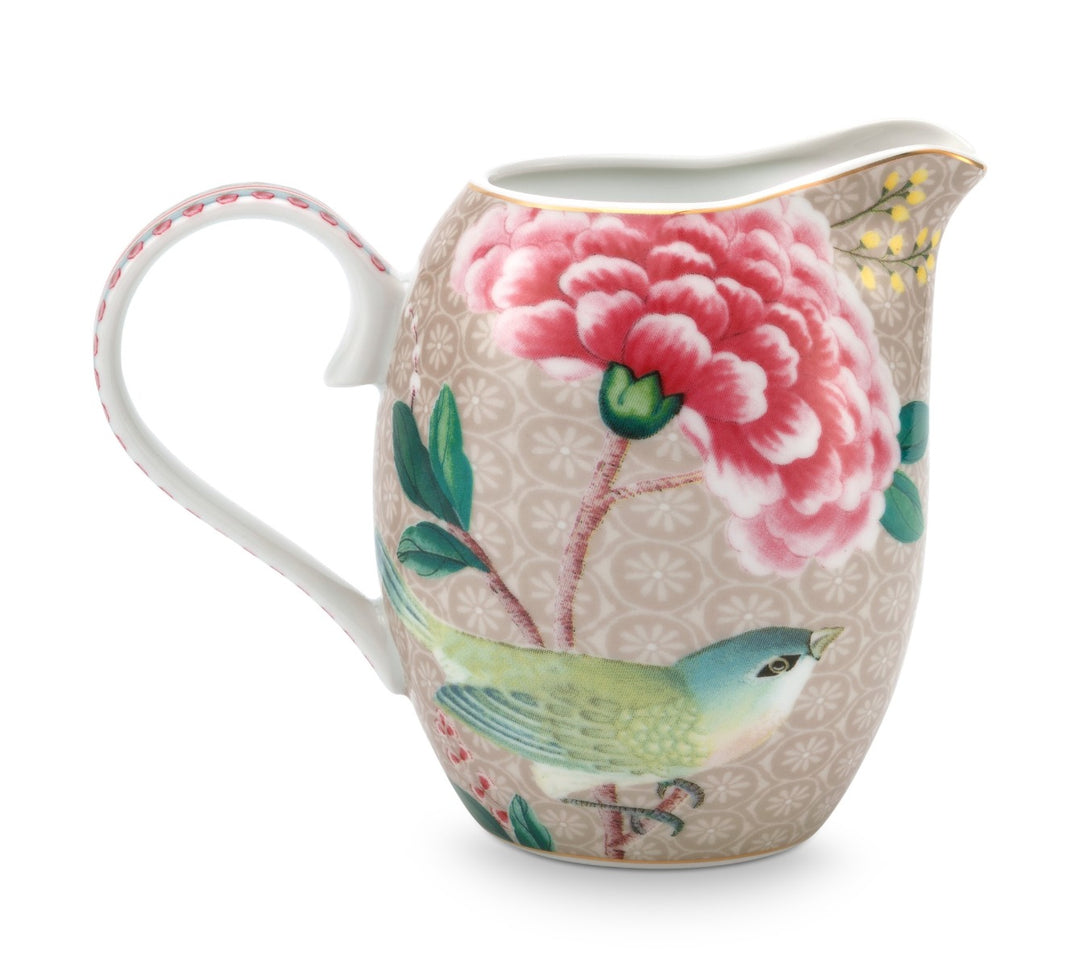Produktbillede af Jug Small Blushing Birds Khaki 250ml på tilbud i høj kvalitet