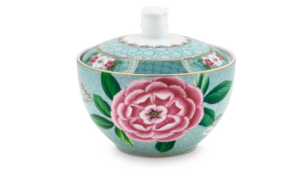 Produktbillede af Sugar Bowl Blushing Birds Blue 300ml på tilbud i høj kvalitet
