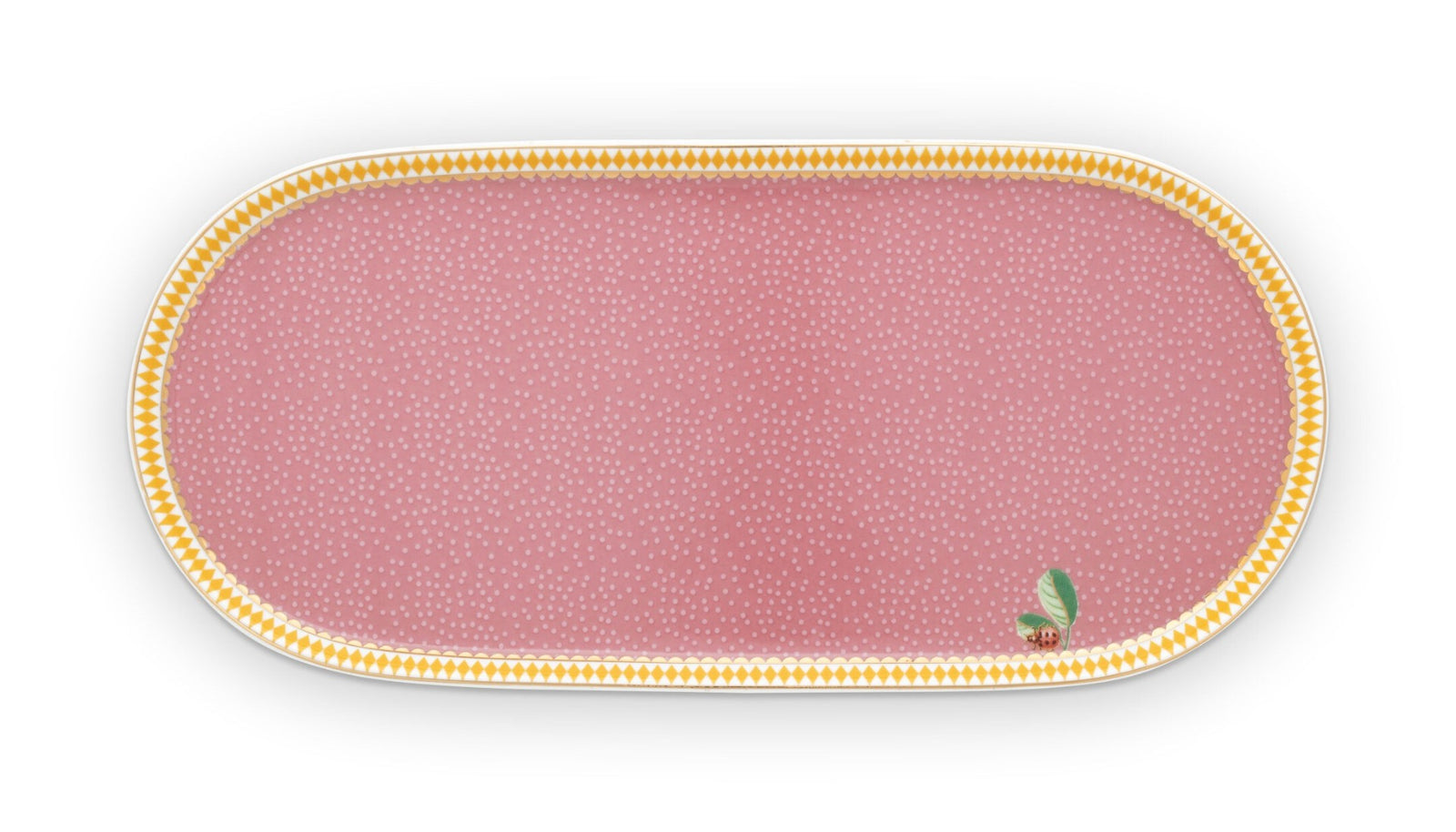 Produktbillede af Plate Sugar & Creamer La Majorelle Pink 25x12cm på tilbud i høj kvalitet