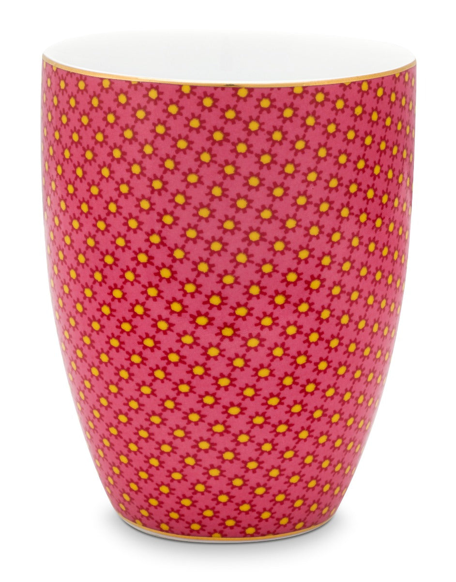 Produktbillede af Pip Studio porcelæn stor Twinkle Star Pink kop 300ml på tilbud i høj kvalitet