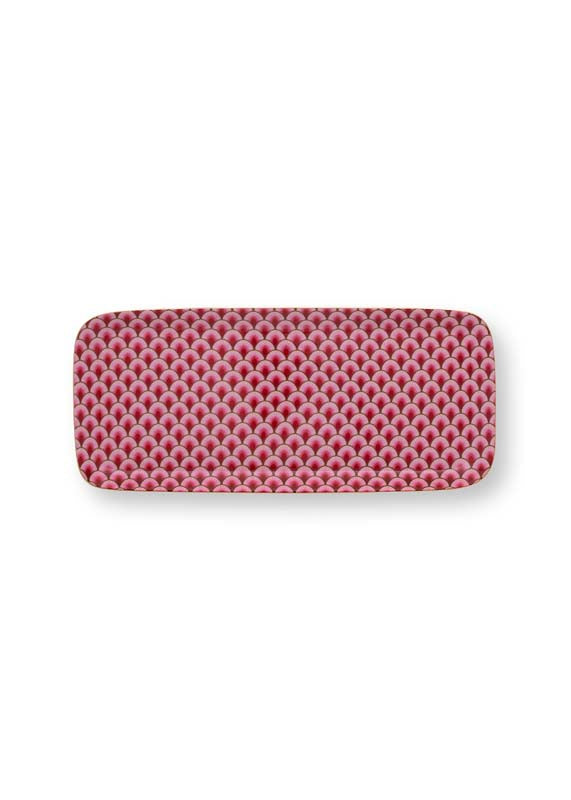 Produktbillede af Tray Suki Dark Pink 27x12x1.5cm på tilbud i høj kvalitet