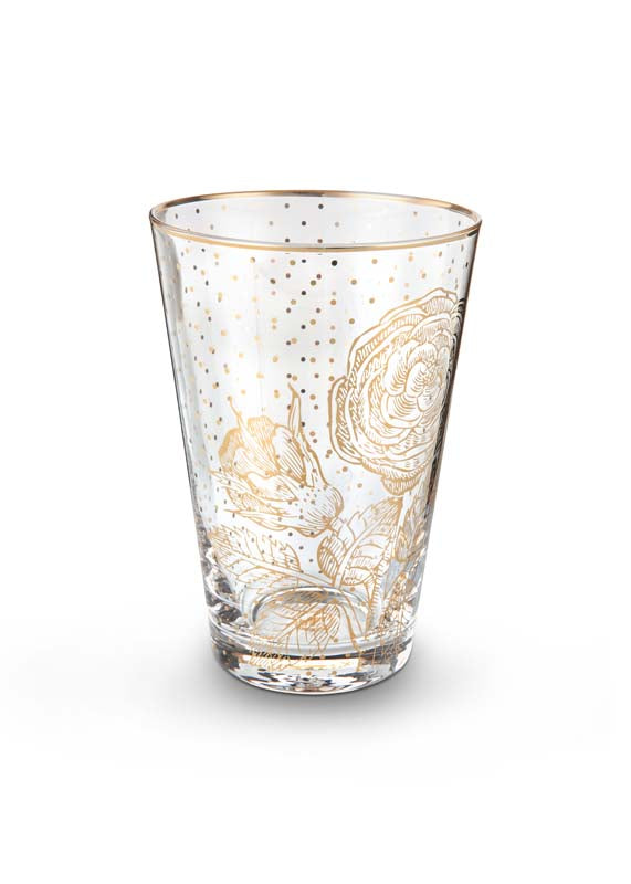 Produktbillede af Longdrink Glass Royal Golden Flower 370ml på tilbud i høj kvalitet