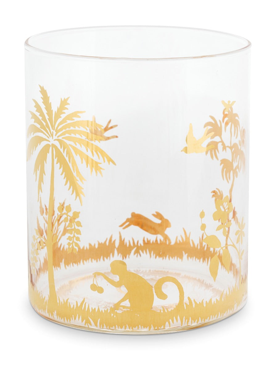 Produktbillede af Water Glass La Majorelle Gold 250ml på tilbud i høj kvalitet