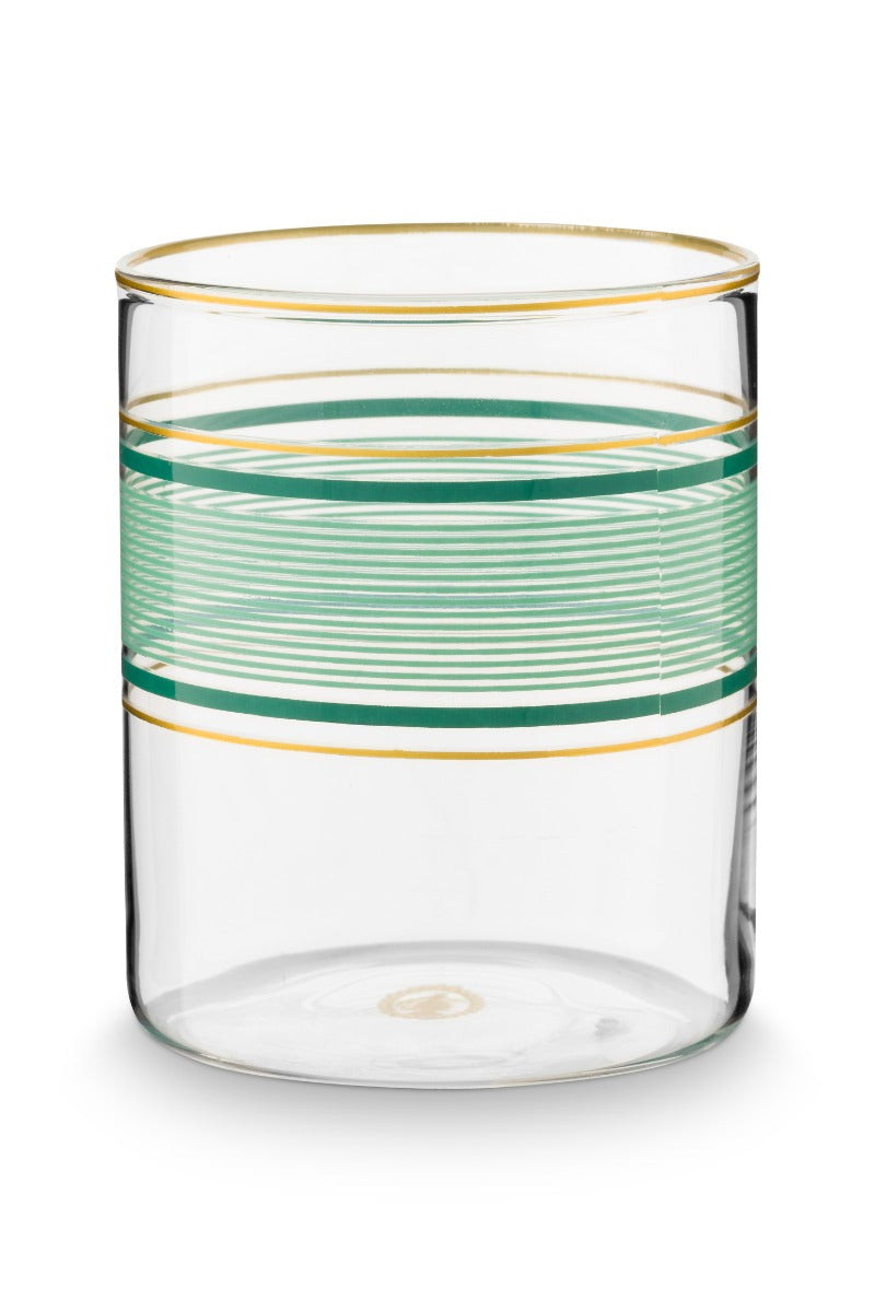 Produktbillede af Water Glass Chique Green 250ml på tilbud i høj kvalitet