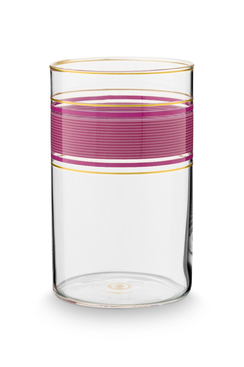 Produktbillede af Longdrink Glass Chique Pink 360ml på tilbud i høj kvalitet