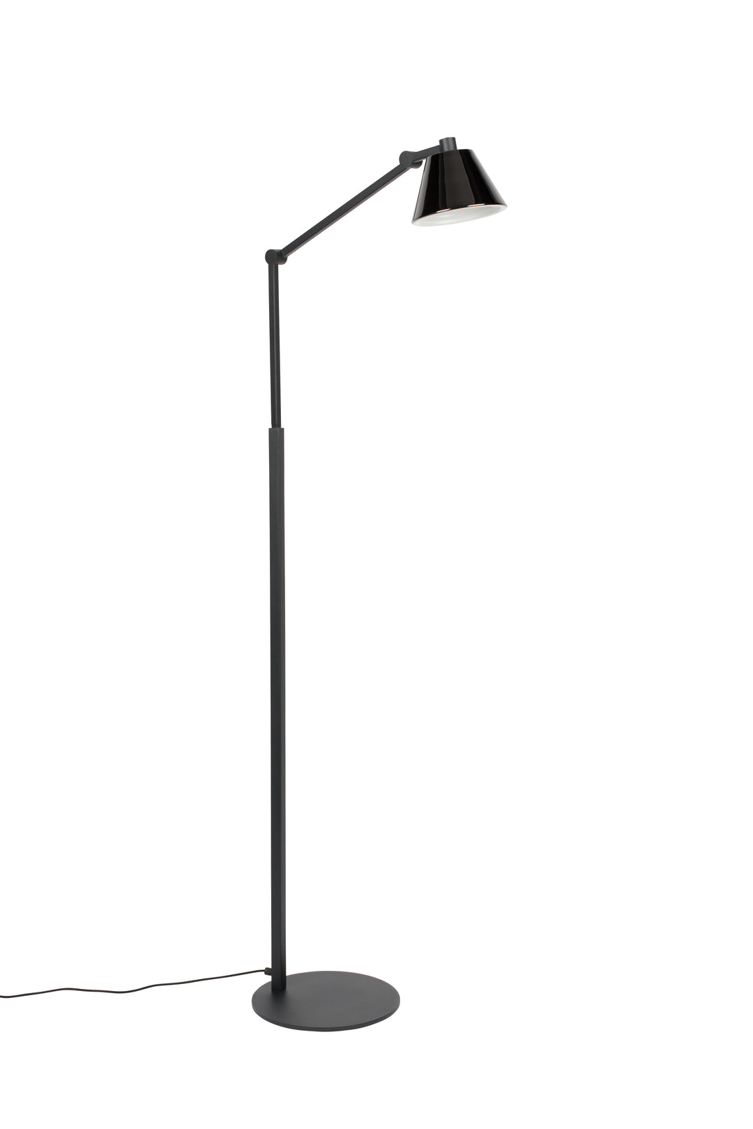 ZUIVER Lub gulvlampe sort jern