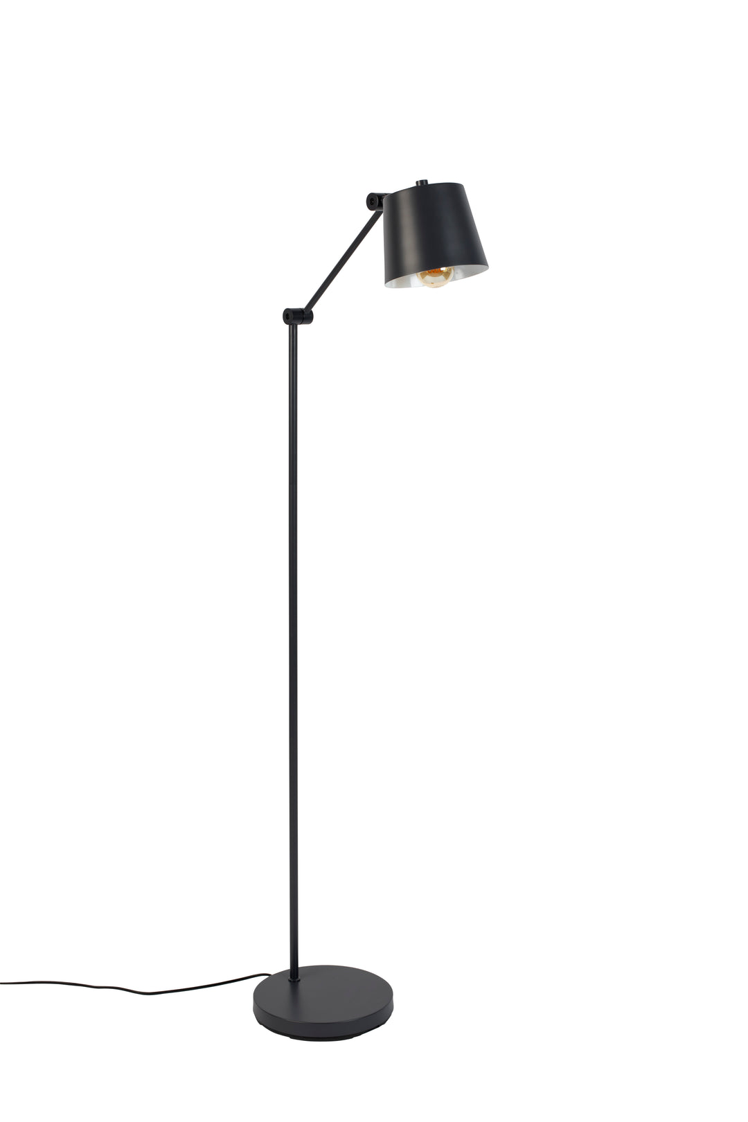 WHITE LABEL LIVING Hajo gulvlampe grå jern
