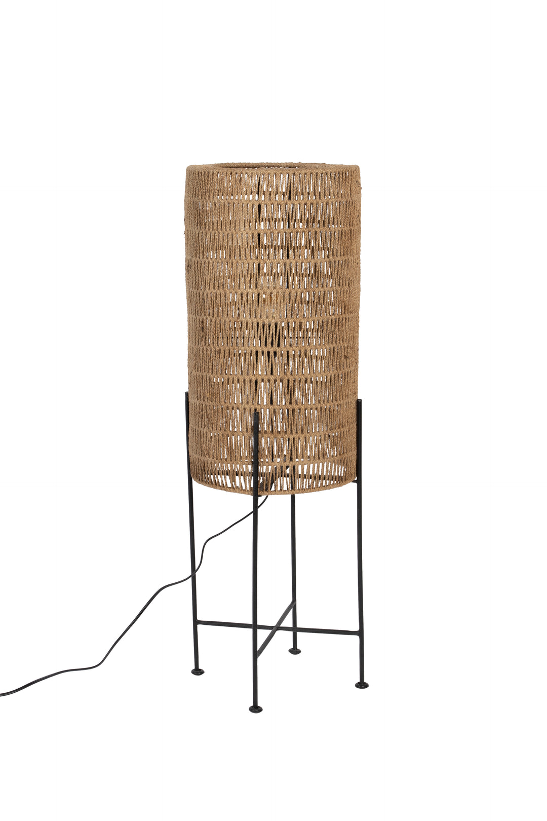 DUTCHBONE Kari gulvlampe natur jute og jern