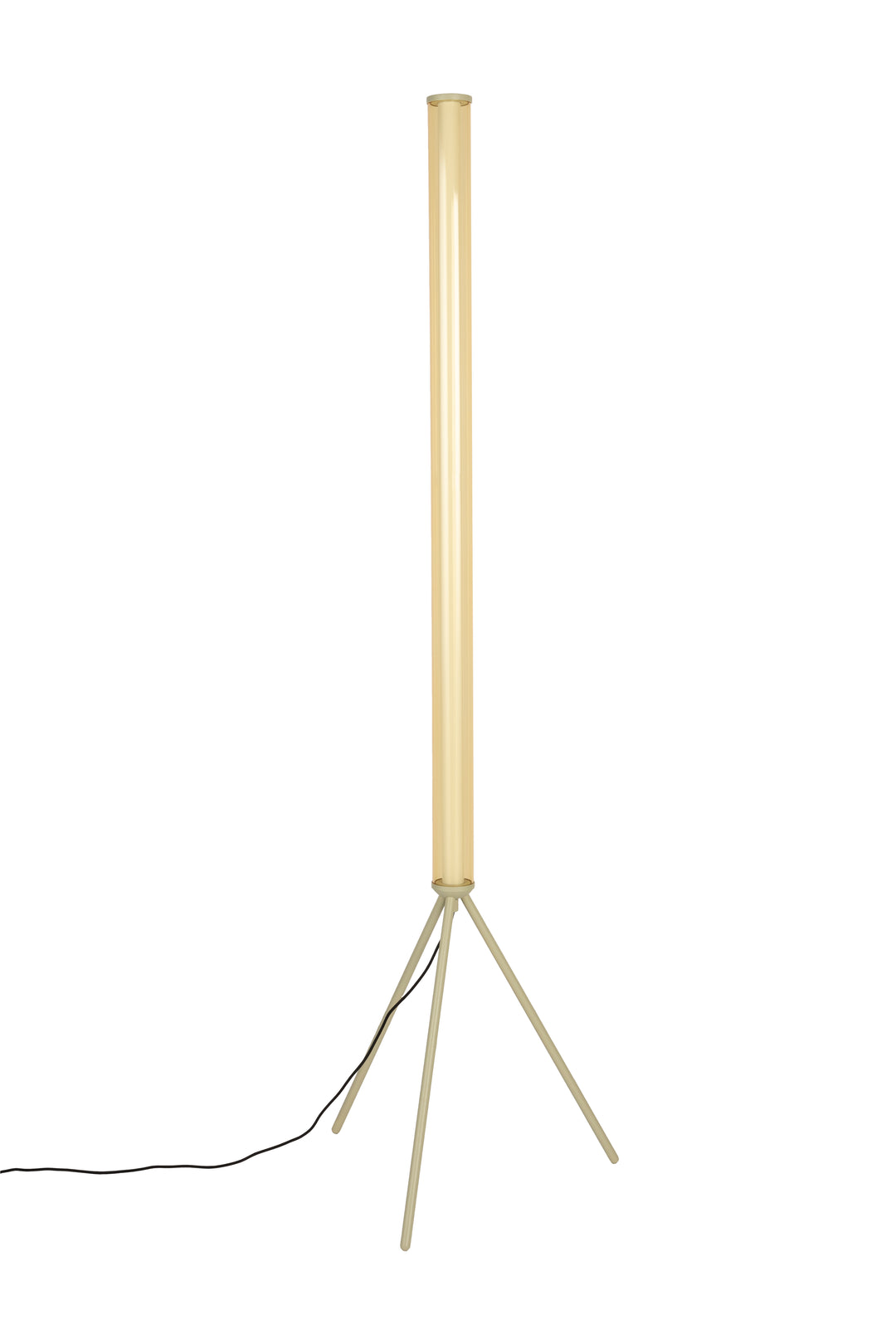 ZUIVER Scotty gulvlampe beige glas
