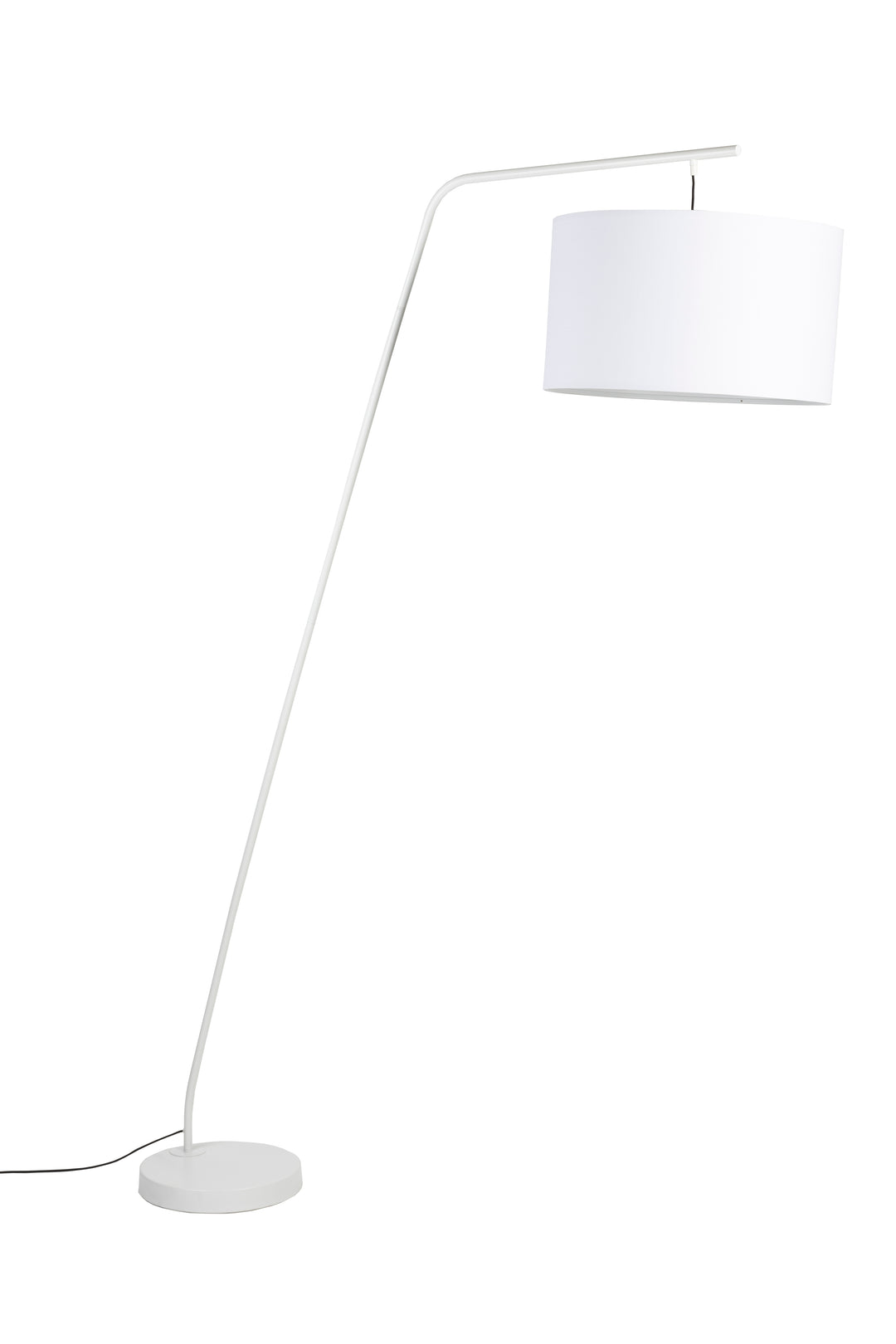 WHITE LABEL LIVING Martine gulvlampe hvid metal