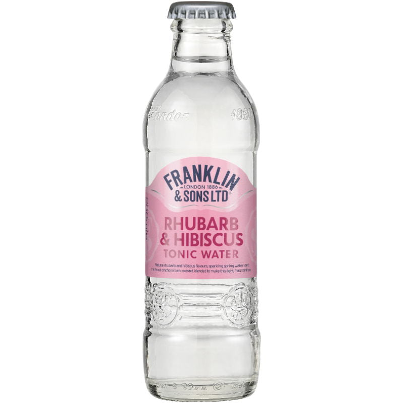 Produktbillede af Franklin & Sons Rabarber & Hibiscus Tonic 20 Cl på tilbud – premium kvalitet og detaljer